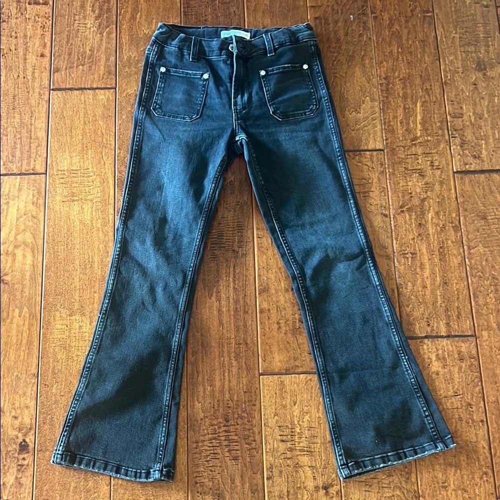 Zara Stylish Denim Flare Jeans